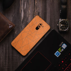 Vinatage Orange Pattern - Leather Wrap