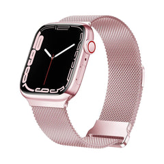 Melanese Mesh Rose Pink Strap - Samsung/Noise/Boat/Realme/OnePlus/Other - 22MM