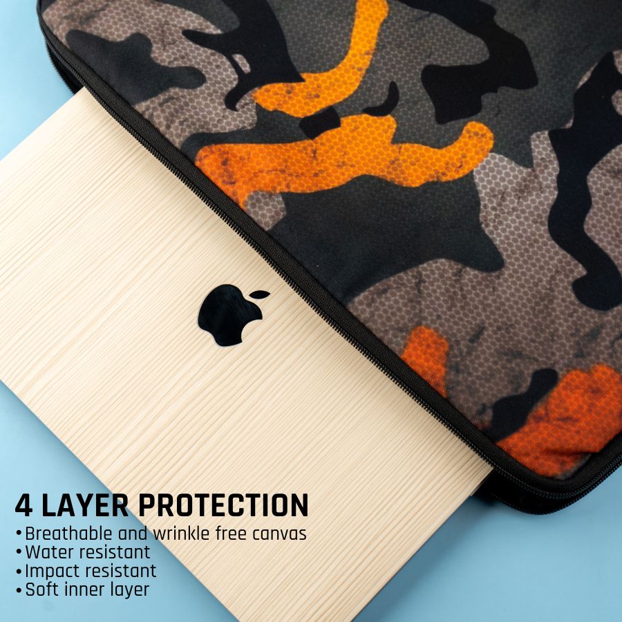 All Over The World Custom Name Laptop Sleeve Secondary image