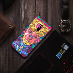 Blue Abstract  Mobile Skin India 