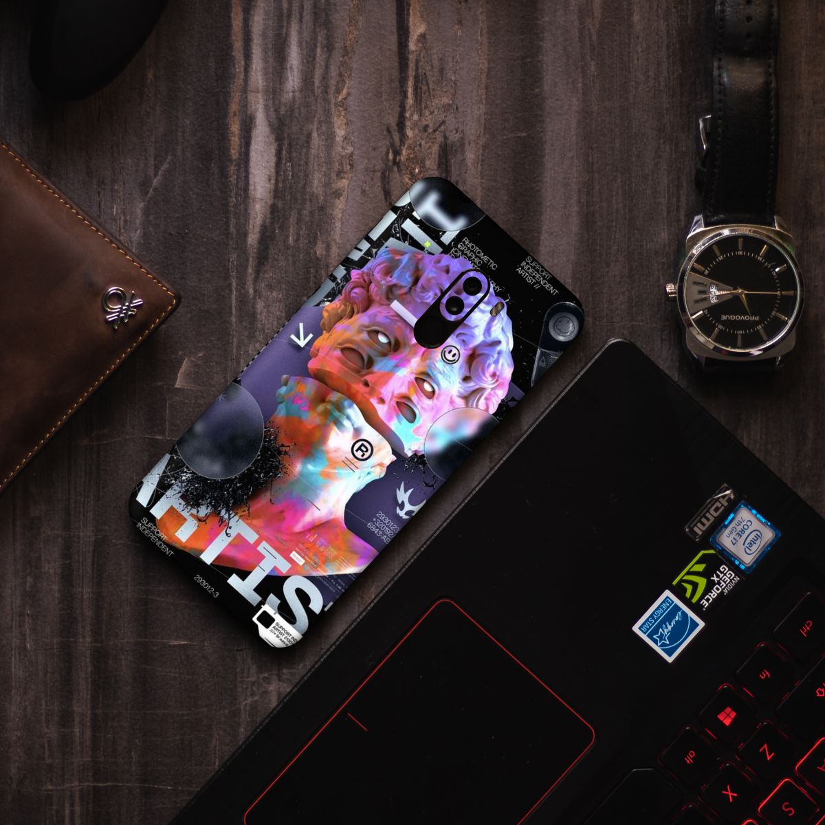 Printed Mobile Stickers/Skins, Wraps & Covers India. Main image