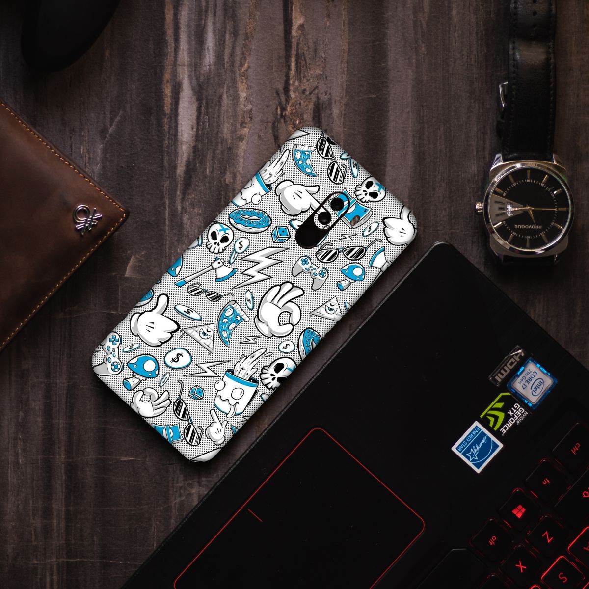 Printed Mobile Stickers/Skins, Wraps & Covers India. Main image