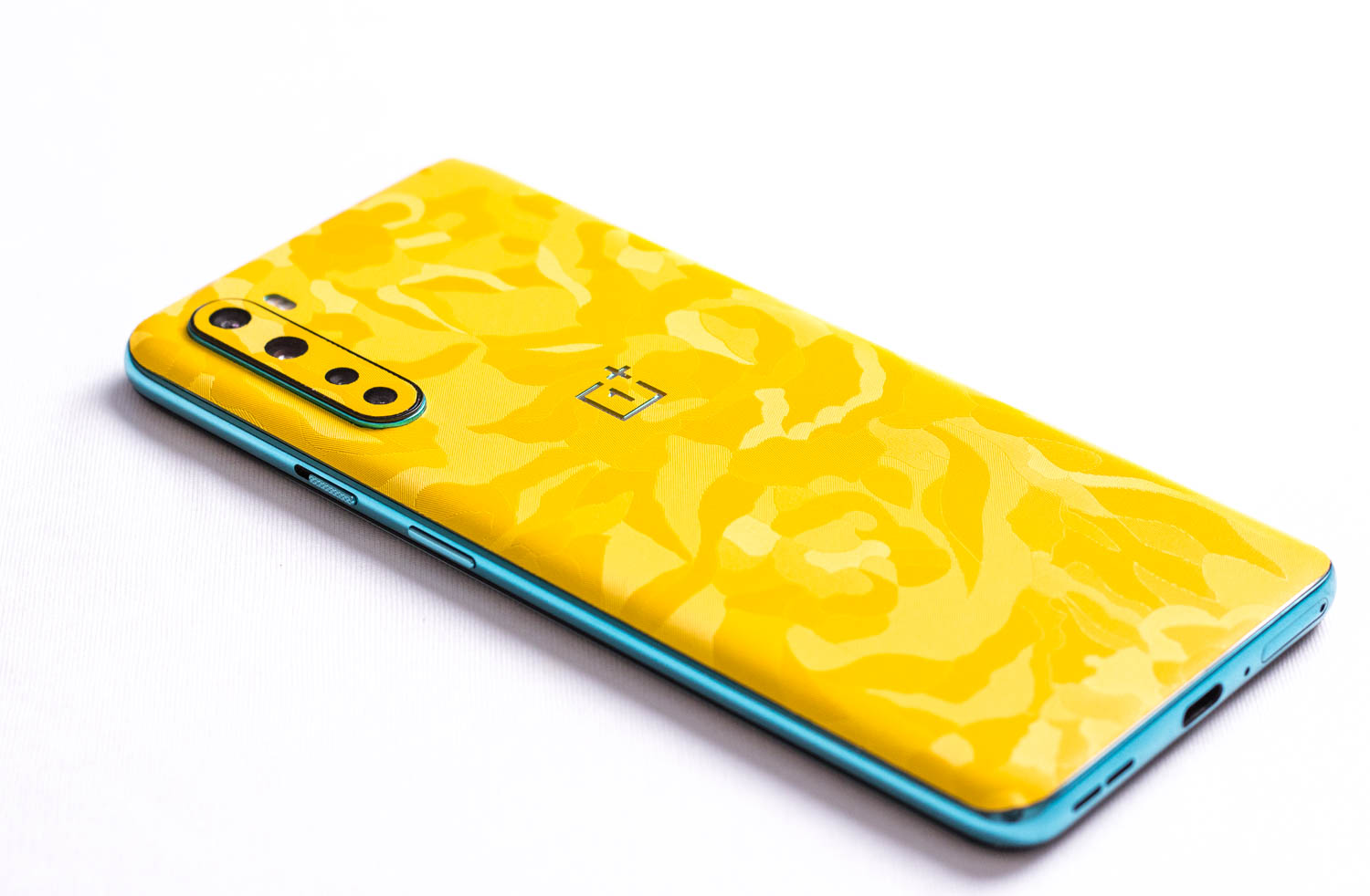 Yellow Shape Shift Camo Mobile Skin Secondary image
