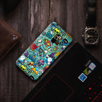 Abstract 3D Mobile Skins & Wraps India