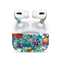 Airpods Pro Blue Abstract