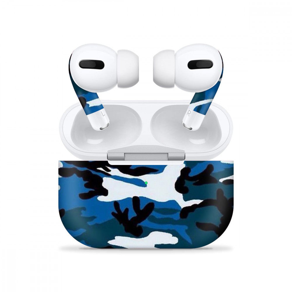 Airpods Pro Blue Camo Main image